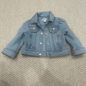 Janie and jack Jean jacket 6-12 months